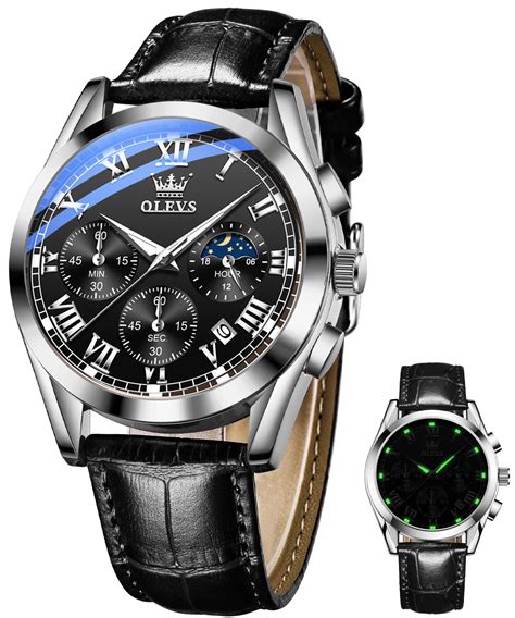 who makes olevs men's watches